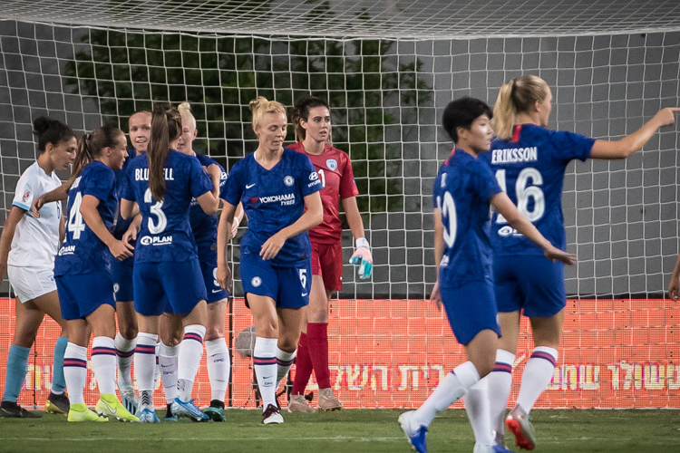 צ'לסי ניצחה 1-3 את נבחרת הנשים של ישראל